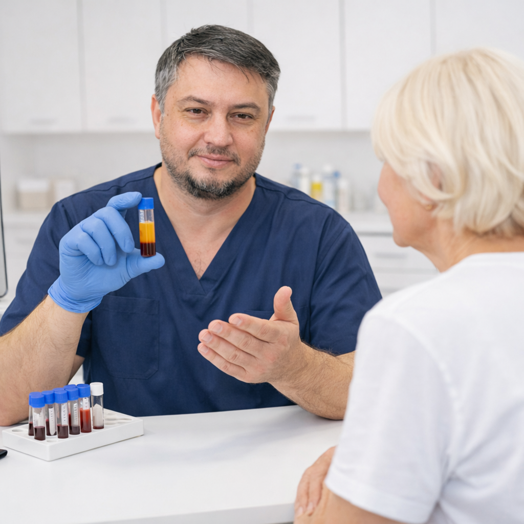 Курс плазмотерапии суставов ВАШ МИНИМУМ для пациентов 60+ лет — СЕРЕБРЯНЫЙ ВОЗРАСТ